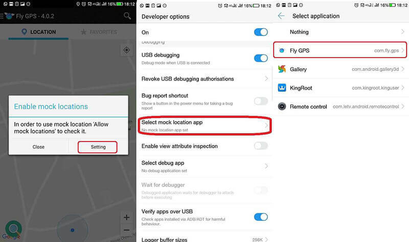 added developer options