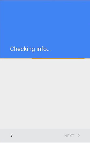 account verification