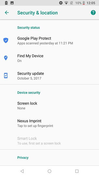 security and location