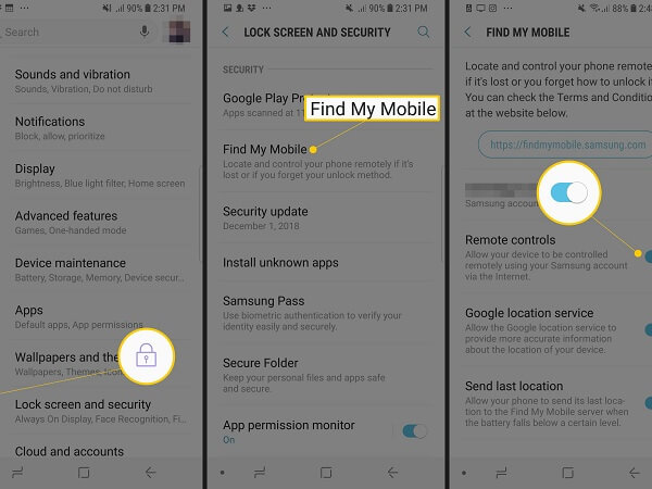 enable location services android 15