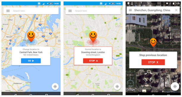 hola-fake gps location app