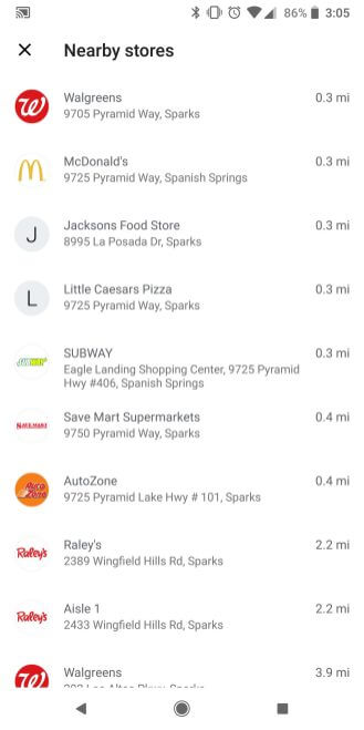 find place gpay