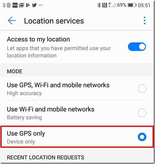 gps mode 2