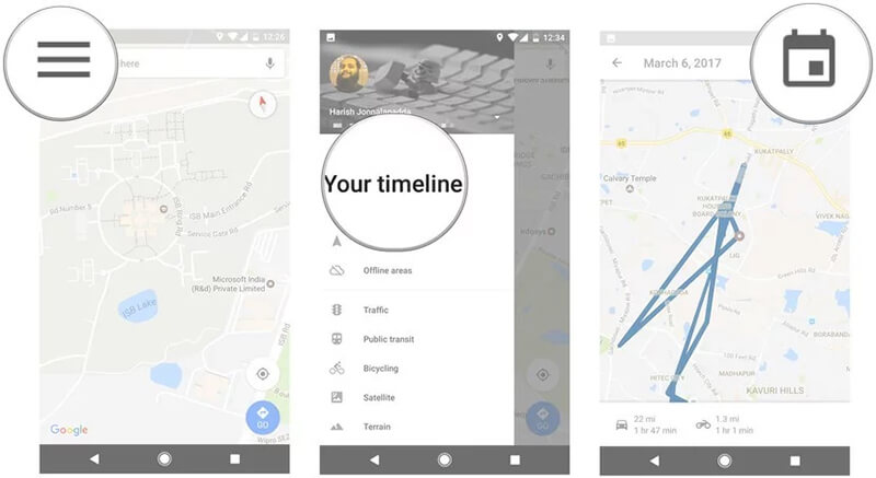 location history