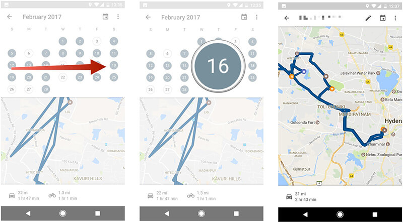 location history