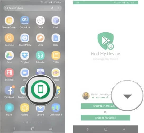 open app