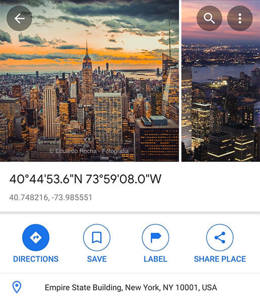 search gps coordinates 2