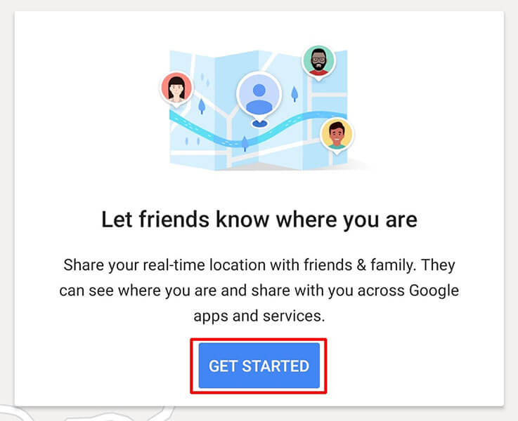 share location google account 3