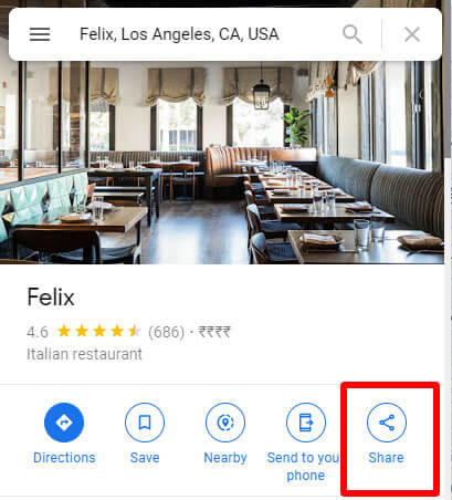 share location webpage 2