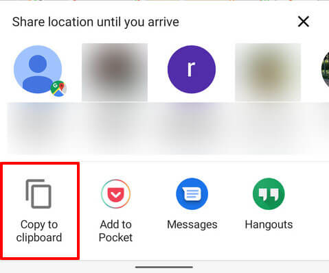 share location without google account 1