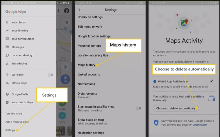 turn off google location services 6