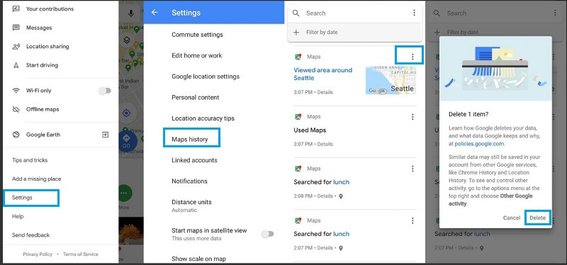 turn off google location services 7