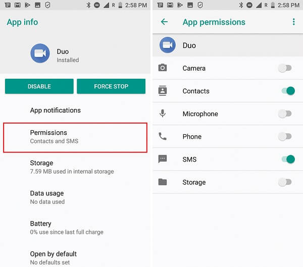 turn off google location services 9