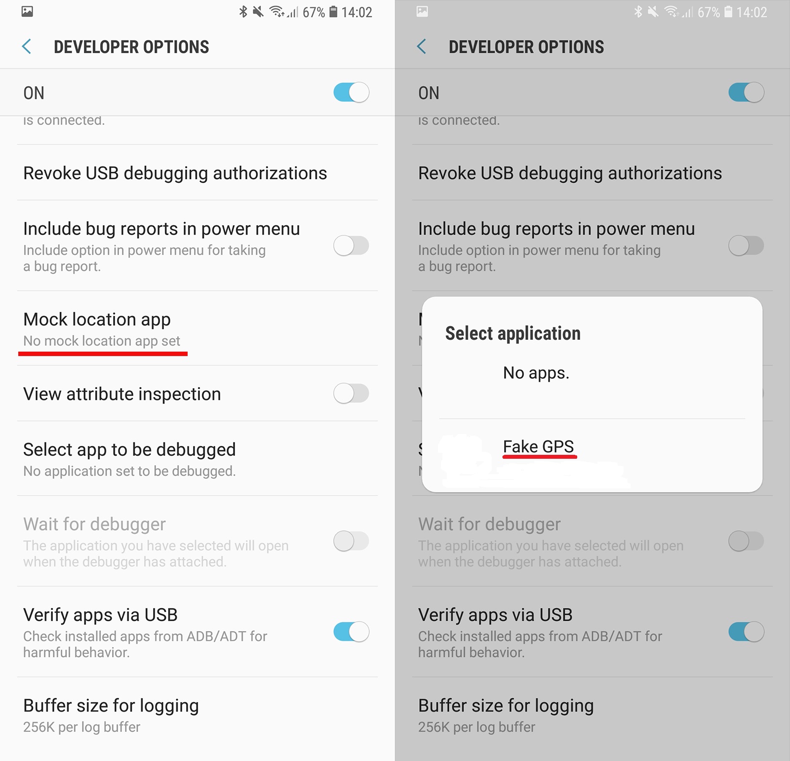 see all fake gps apps