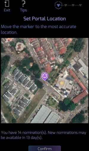 ingress prime add location