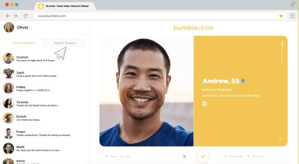 Bumble desktop 3