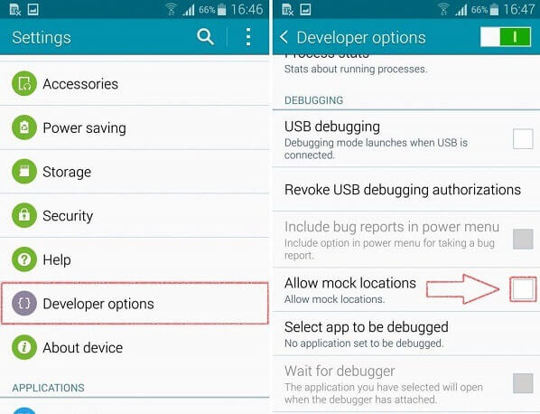 fake GPS Bumble Android 2