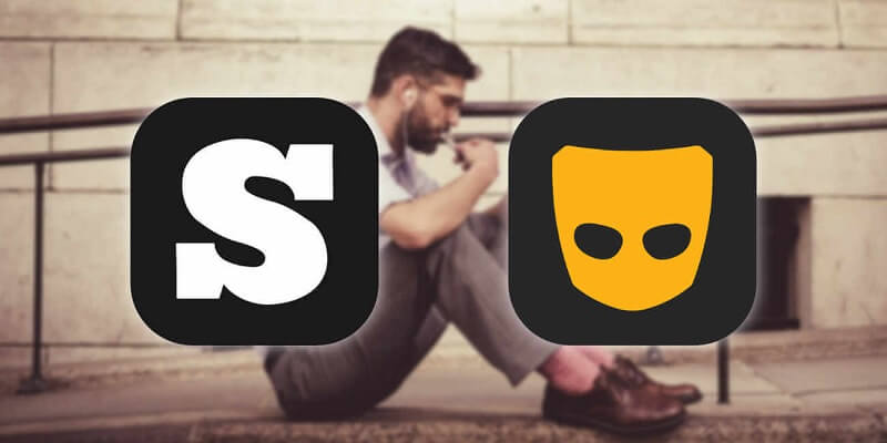 شعار scruff وgrindr