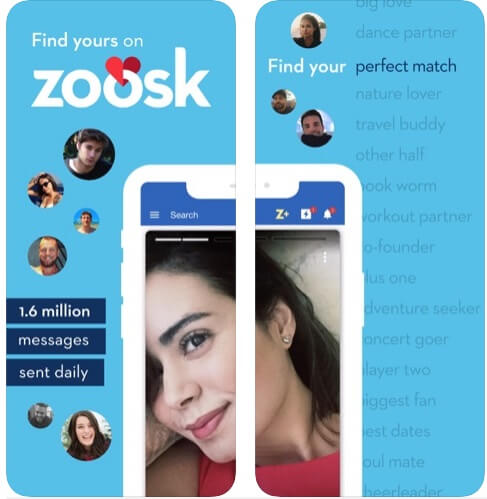 Zoosk online dating app