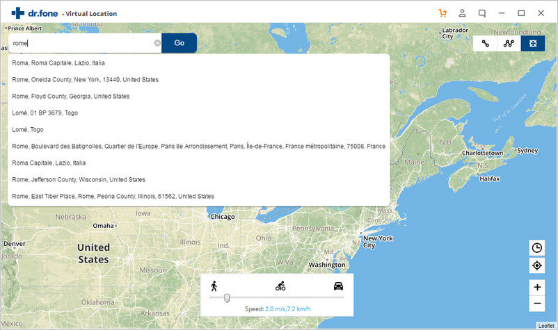 drfone fake location