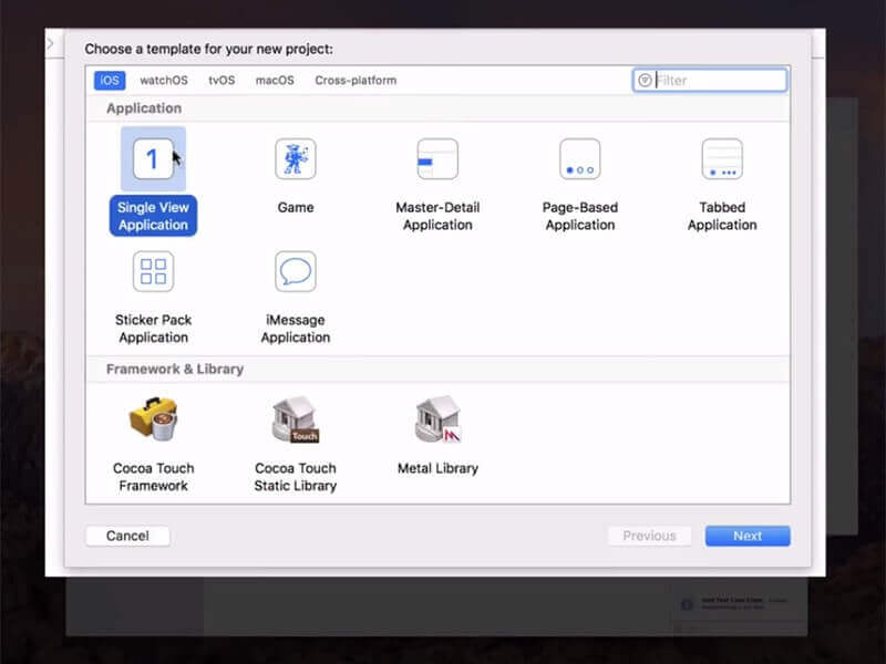 launch xcode
