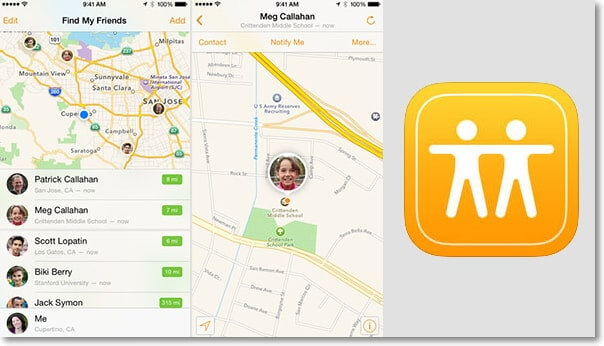 find my friends location not available 1