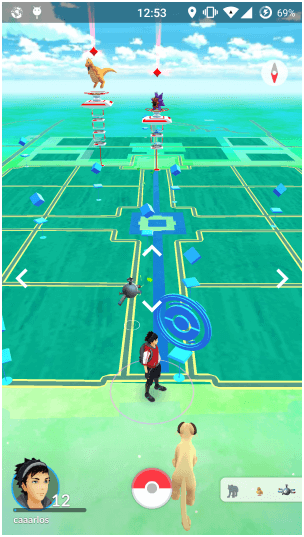 spoof location with joystick on Android