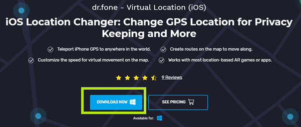 Dr.Fone ispoofer for pogo introduction