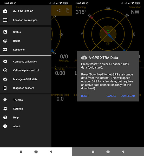 agps reset gps