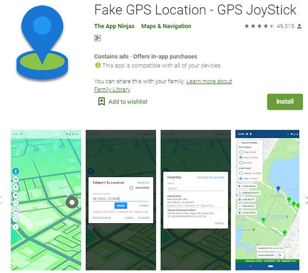 Is GPS Joystick by App Ninjas Safe Choice for Playing Go: Out Here!