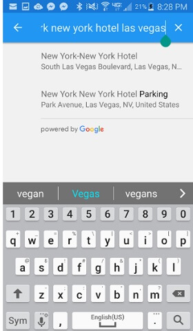 search location gps joystick