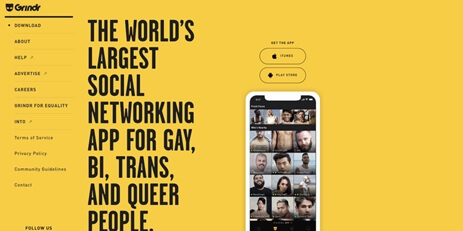 Grindr new update