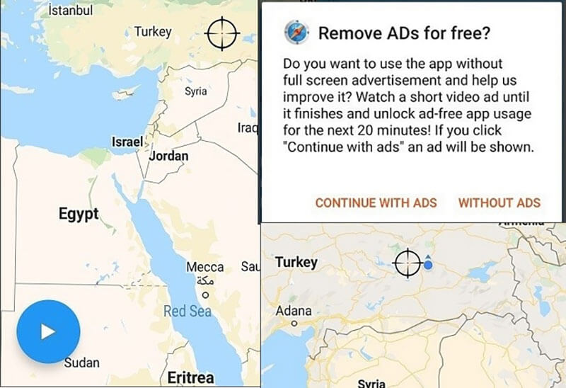 modify the location