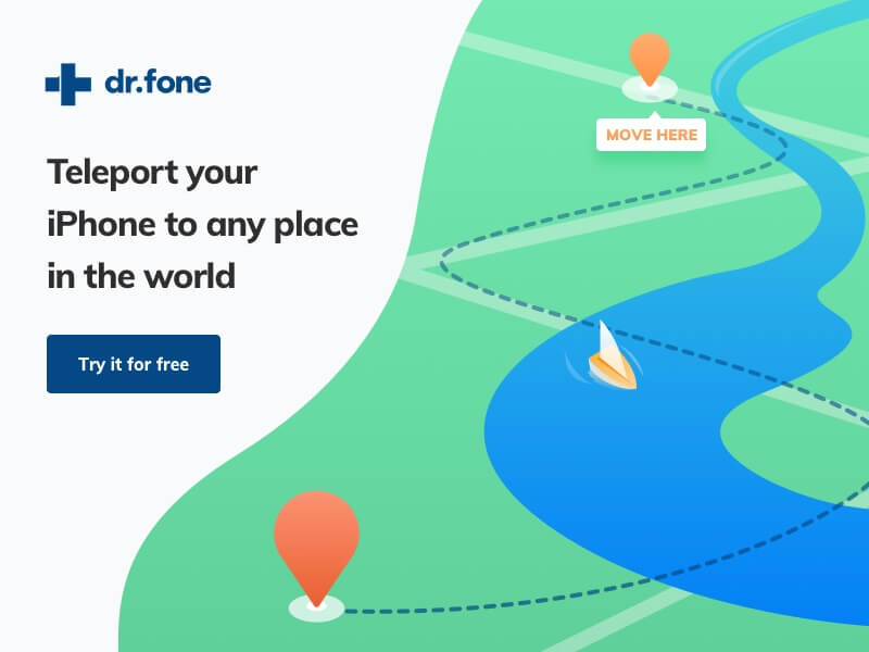 change your geographic location on iOS devices