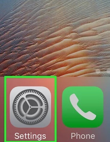 iphone settings