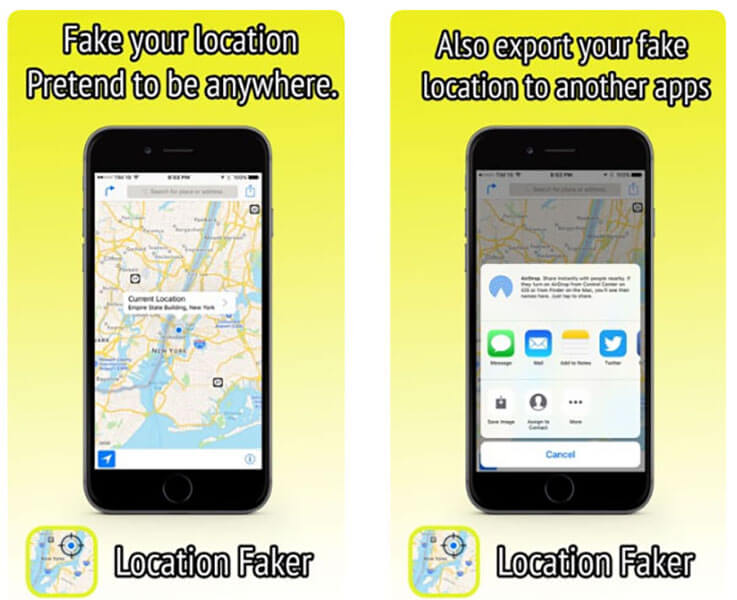 location faker