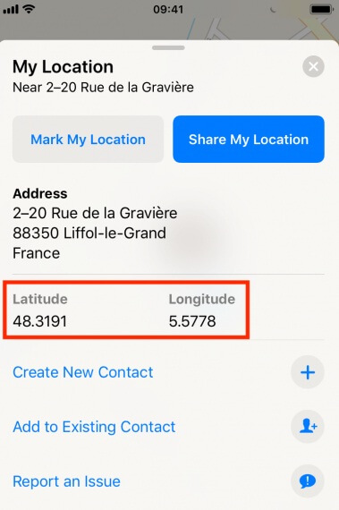 location details