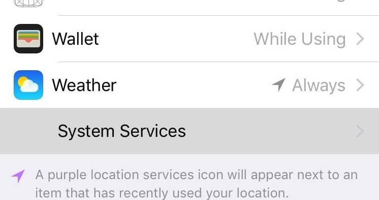 system services