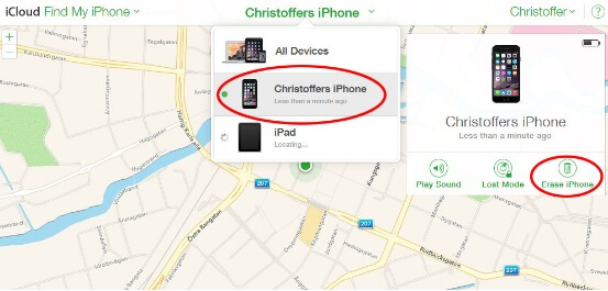 turn off find my iphone 