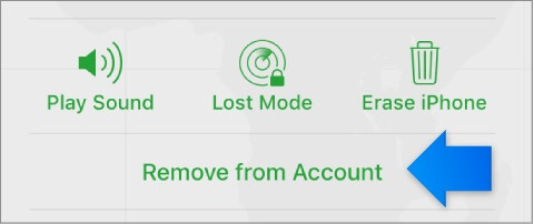 turn off find my iphone
