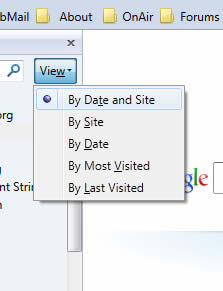 browser history