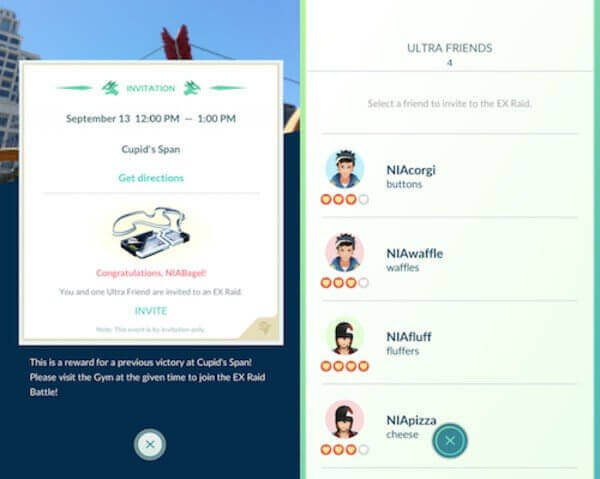 how many ex raid I can get