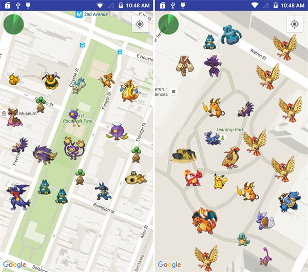 catch pokemon using scanner