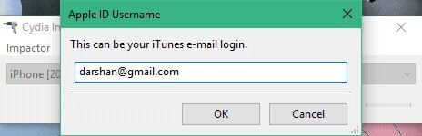 use seu apple id para fazer login