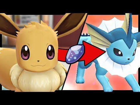 تطوّر eevee ليصبح vaporeon