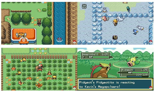 gba hackear juego de pokemon