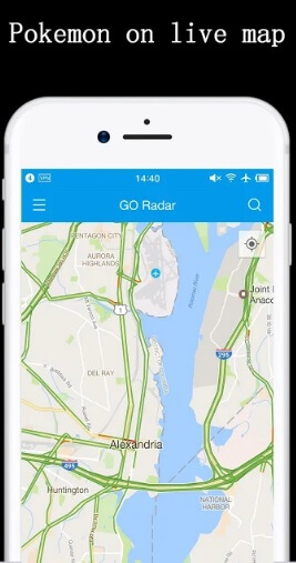 تطبيق go radar pokemon scanner