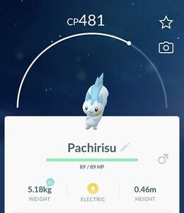 Pachirisu Pokémon Go Stats