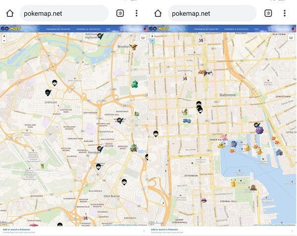 Bolsodex: a localização perdida de Pokémon