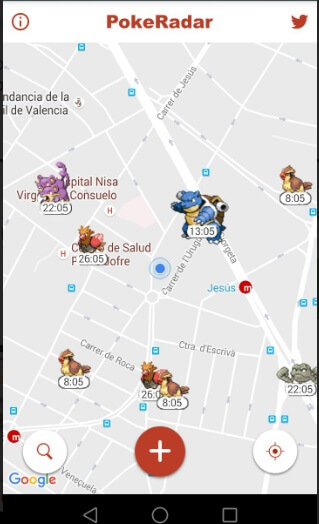 Pokewhere: radar e mapa mostram pokémons raros em Pokémon GO - Mobile Gamer